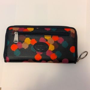 Fossil wallet clutch